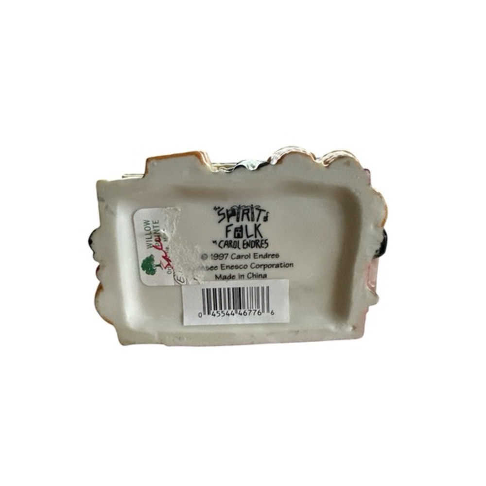 Spirit Folk APPLE FARM (Carol Endres) Hinged Trinket Box by‎ Enesco Johnny - Picture 6 of 6